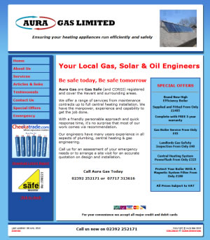 Aura Gas Havant Hampshire