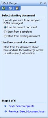 use current document