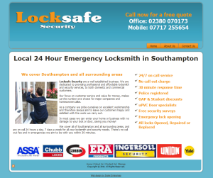 Locksafe Security - emaergency locksmiths Southampton