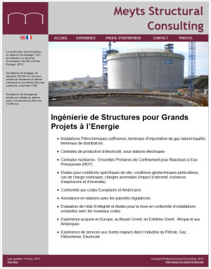 Meyts Structural Consulting (French version)