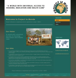 Project le Monde Charity Website
