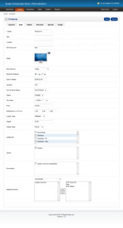 Scalar demo store products page data
