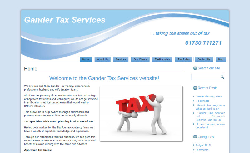 Gander Tax Services Petersfield
